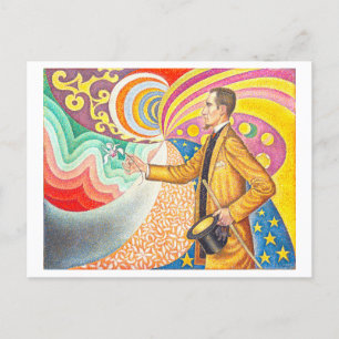 Postale Vibrant Paul Signac Opus 217 Peinture Carte postal