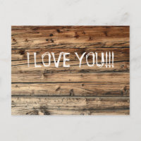 Vieux bois de chêne texture carte d'amour