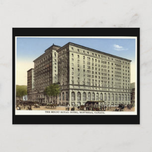 Postale Vieux Carte postale, Hôtel Mont-Royal, Montréal