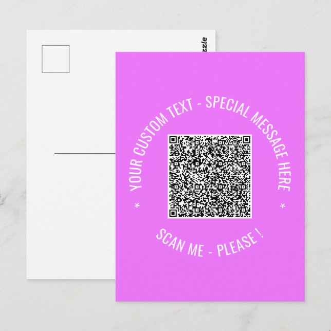 Postale Votre carte de voeux texte personnalisée pour l'an (Devant / Derrière)