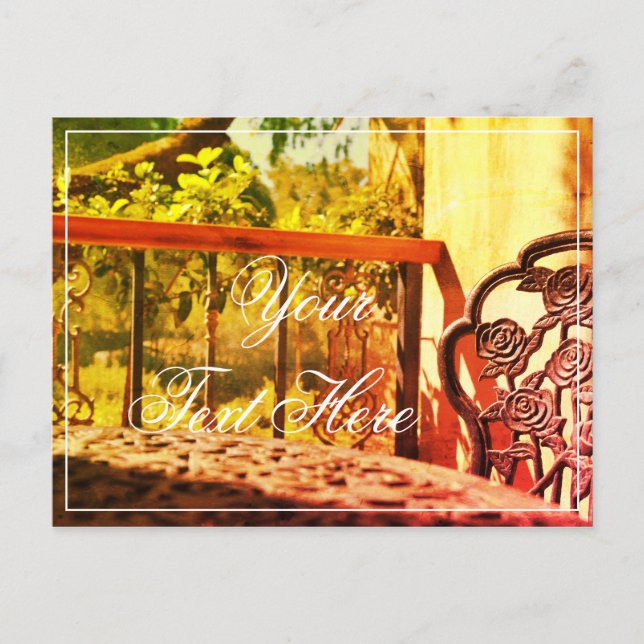 Postale Votre Texte Ici Villa Se Sentir Belle Carte Postal (Devant)