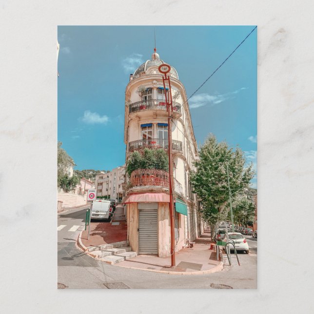 Postale Vue de la Côte d'Azur à Cannes France Carte postal (Devant)