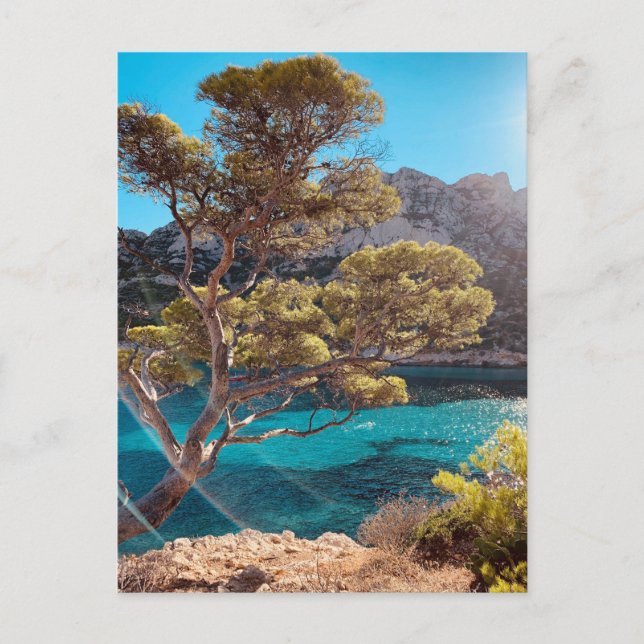 Postale Vue de la Côte d'Azur à Marseill France Carte post (Devant)