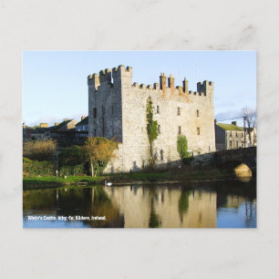 Postale White's Castle Athy, Co. Kildare Irlande Carte pos