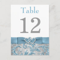 Winter Wonderland, Coeurs joints Carte Numéro de t