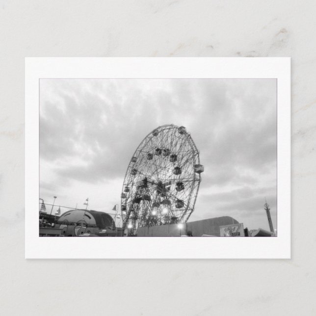 Postale Wonder Wheel at Twilight (Coney Is, NY) Carte post (Devant)