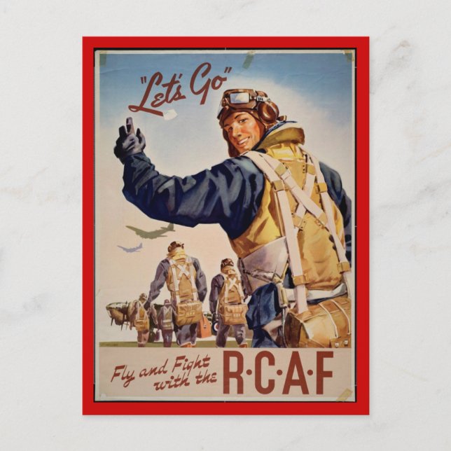 Postale WW1 carte collectrice 1914 CANADA PROPAGANDA (Devant)