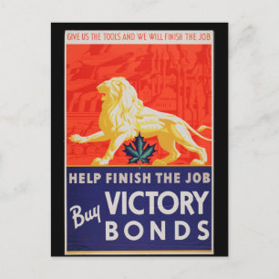 Postale WW1 carte collectrice 1914 CANADA PROPAGANDA