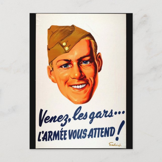 Postale WW1 carte collectrice 1914 CANADA PROPAGANDA (Devant)