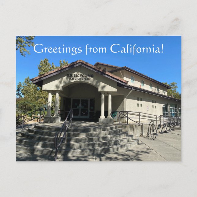 Postale X.ITINERARIES : Salutations de Californie ! Carte  (Devant)