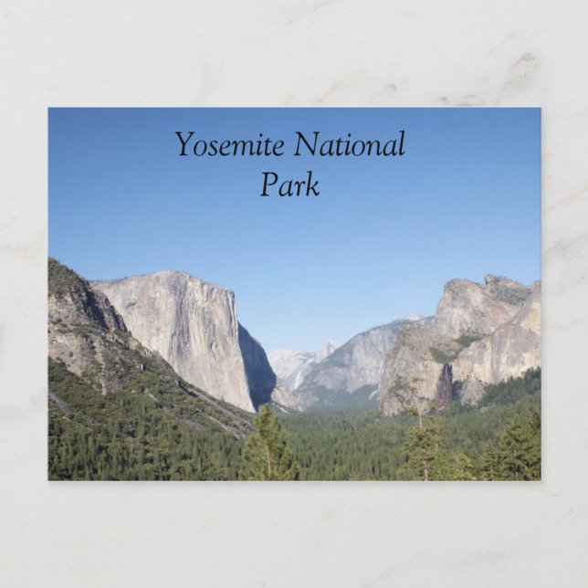 Postale Yosemite Parc National El Capitan photo Carte post (Devant)