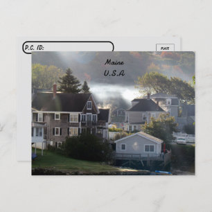 Poste - Carte postale Foggy Maine Morning