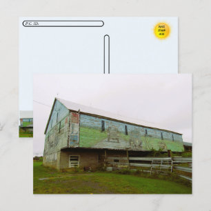 Poste - Carte postale Grange Peinte