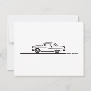 Poste rigide Chevy 1955