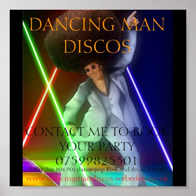 Poster 1003255_ec4e_625x1000, DANSER MAN DISCOS, CONT... (Devant)