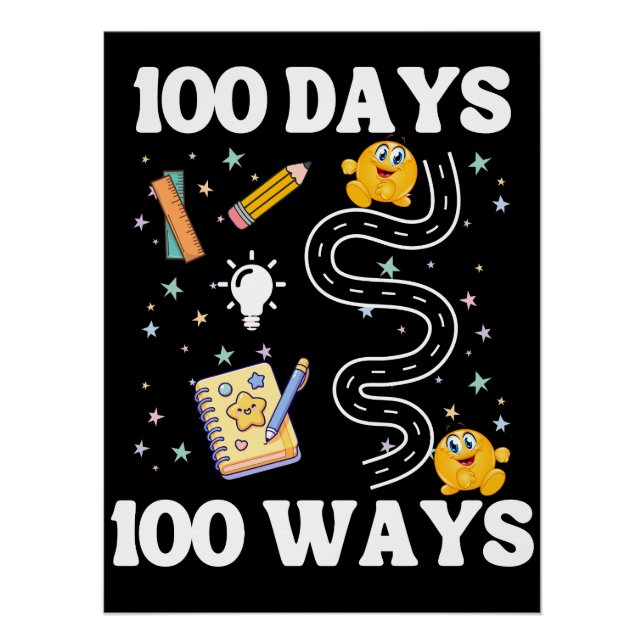 Poster 100 Jours 100 Voies (Devant)