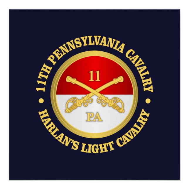 Poster 11 Cavalerie PA (Devant)