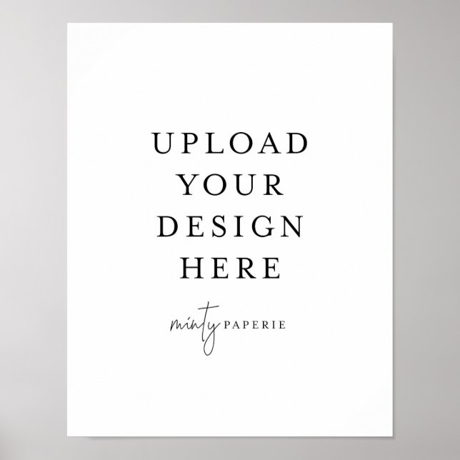 Poster 11" x 14" - Portrait (Devant)