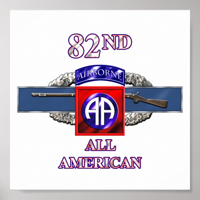 Poster 11B 82nd Airborne Division (Devant)