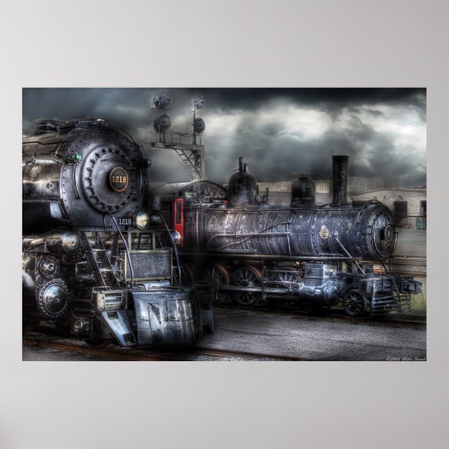 Poster 1218 - En attente du départ (Devant)