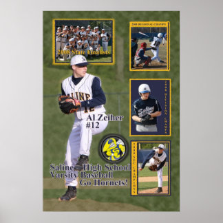 Poster #12 Al 2008 Saline Baseball