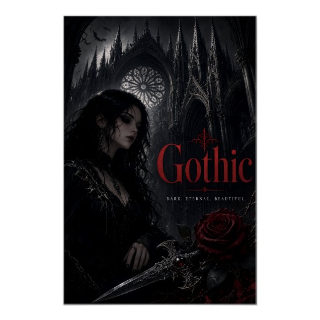 Poster #12  Gothique  (Devant)