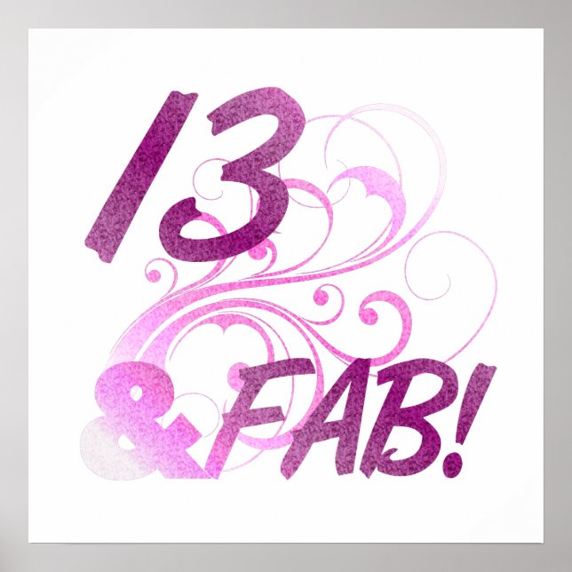 Poster 13 Et Fabuleux anniversaire (Devant)