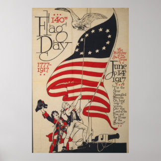 Poster 140e Jour du drapeau