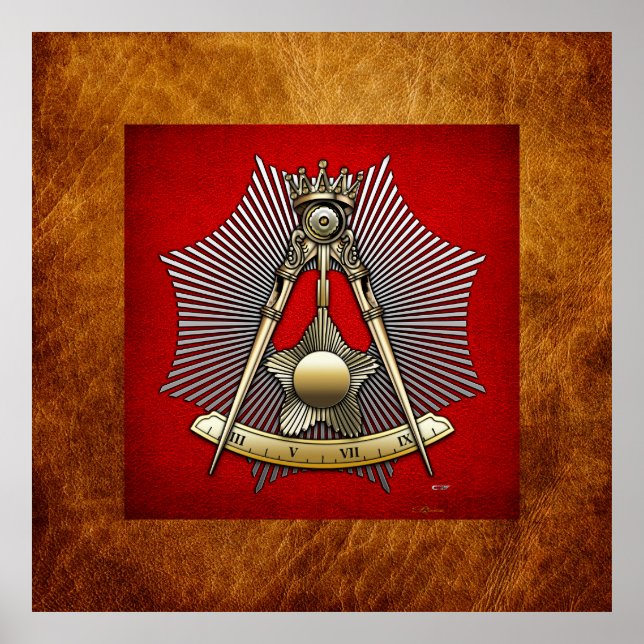 Poster 14e degré : Grand Elect Mason (Devant)