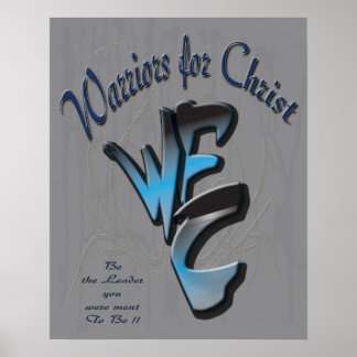 Poster 16x20, WFC. Les guerriers du Christ