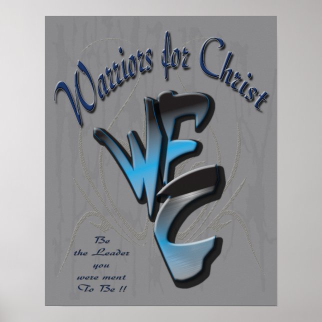 Poster 16x20, WFC. Les guerriers du Christ (Devant)