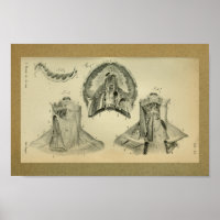 1850 Muscles à membrane d'impression à anatomie Vi