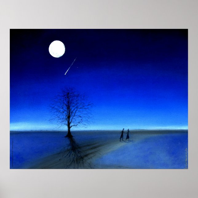 Poster #186. en attendant dieu... (Devant)