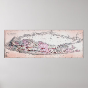 Poster 1882 Long Isladn