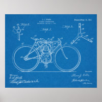 1915 Bicycle Transmission Design Brevet Art Imprim