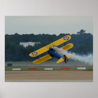 Poster 1943 Stock Stearman PT-17.