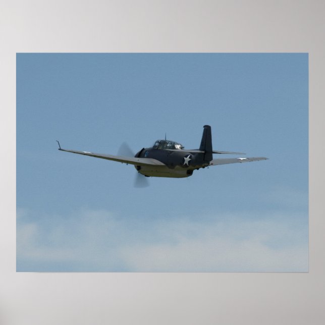Poster 1945 TBM-3E "Avenger". (Devant)