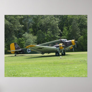 Poster 1949 Junkers Ju-52.