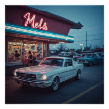 1965 Wimbledon White Ford Mustang Fastback 2+2