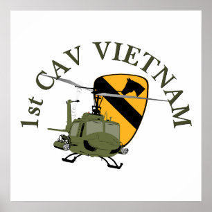 Poster 1ère Cav Vietnam