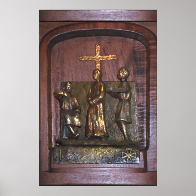 Poster 1re gare de la Croix (Devant)