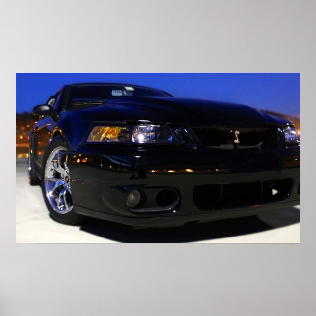Poster 2000 Mustang Cobra (Devant)