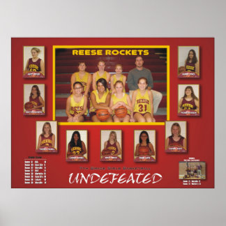 Poster 2007 Reese Rockets