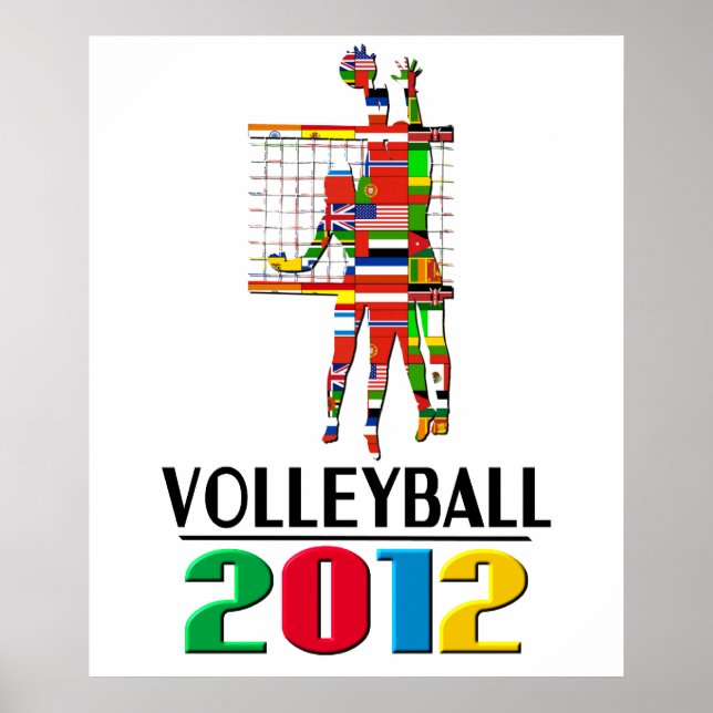 Poster 2012 : Volley-ball (Devant)