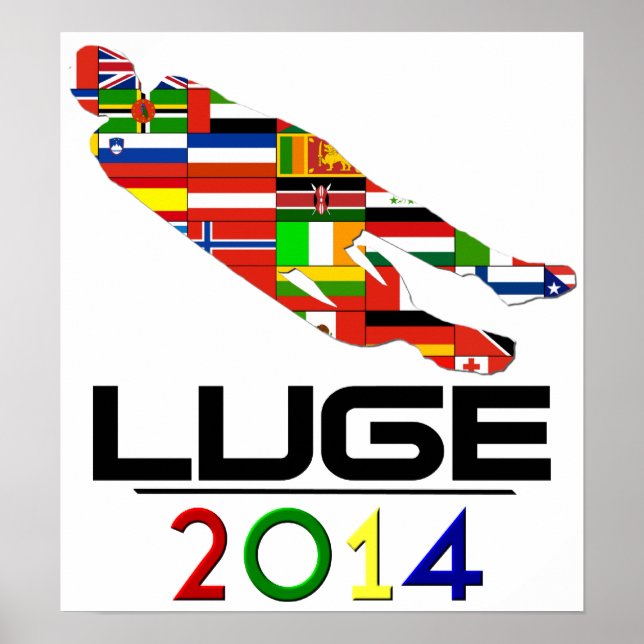 Poster 2014 : Luge (Devant)