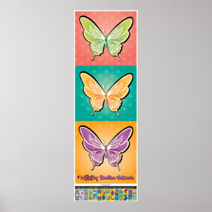 Poster 2023 - Papillons Pop -Buellton.Art