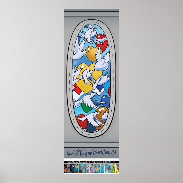 Poster 2025 - Les oiseaux à l'amour (Devant)