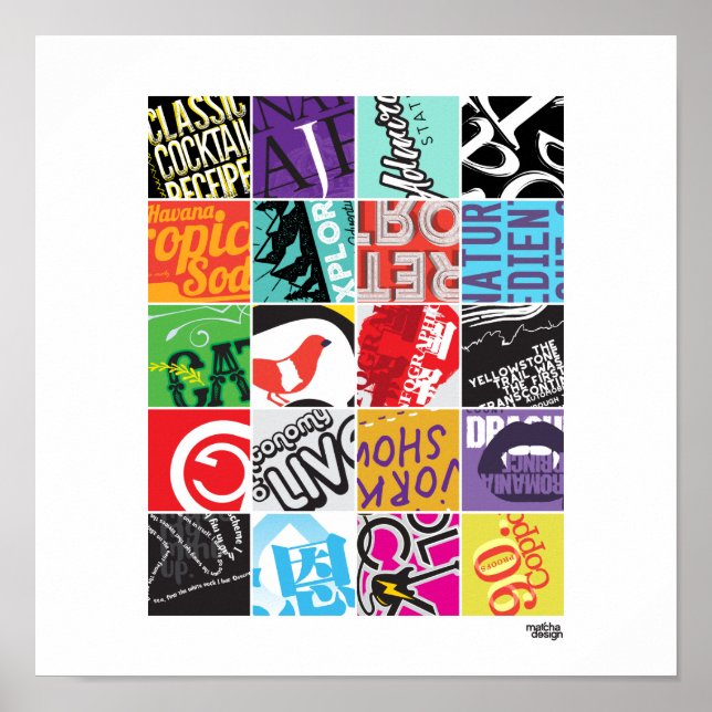 Poster 20 Carré du Projet II (Devant)