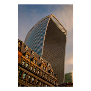 Poster 20 Fenchchurch Street Walkie Talkie Building Londr