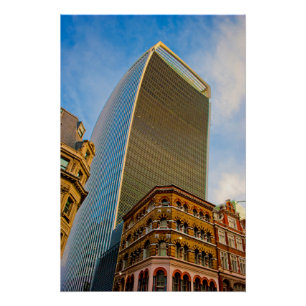 Poster 20 Fenchchurch Street Walkie Talkie Building Londr